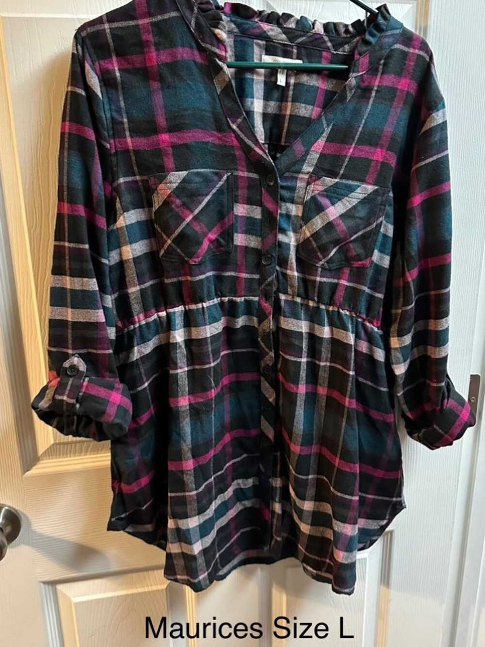 Maurices Long Sleeve Button Up